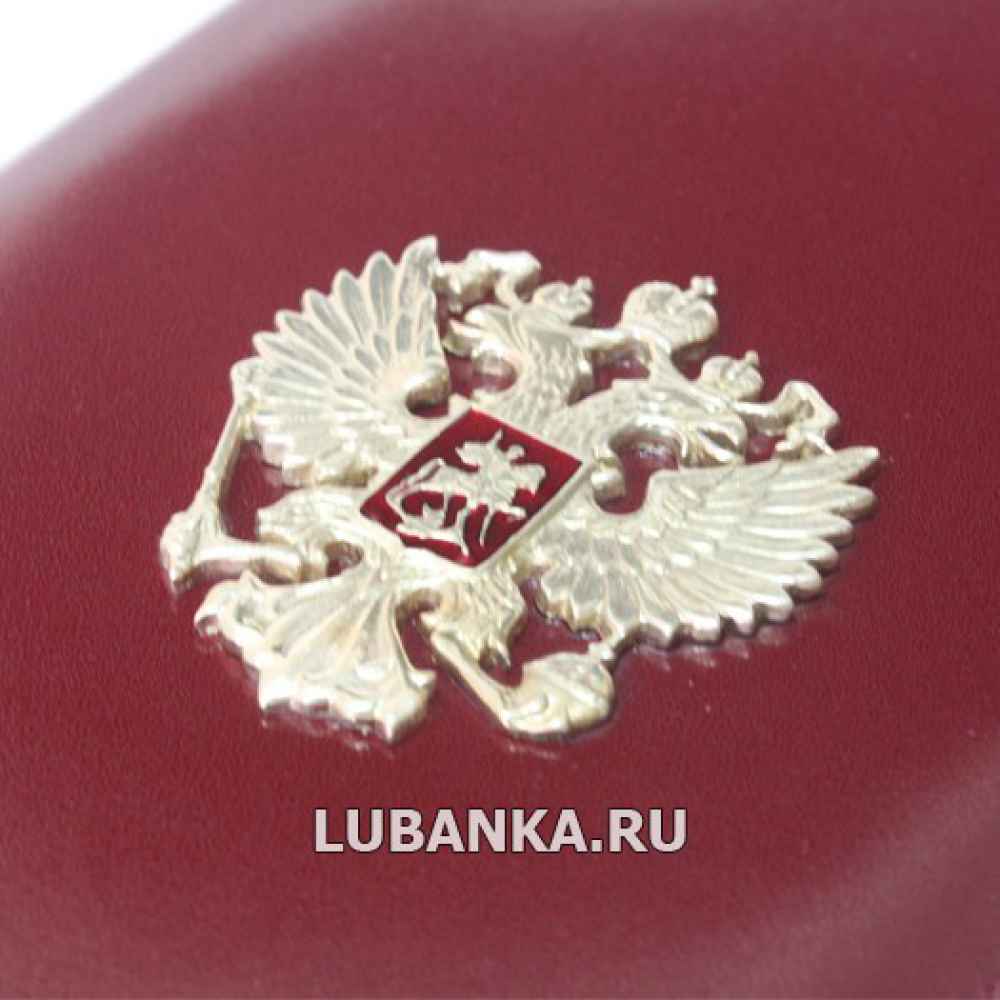 Визитница кожанная «Россия»