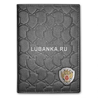 Кожаная обложка для паспорта «ФСКН»