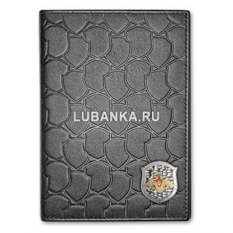 Кожаная обложка для паспорта «Министерство Обороны»
