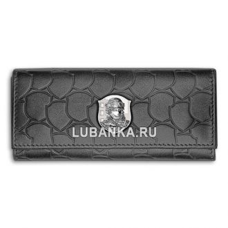 Ключница кожаная мужская «Вежливые люди»